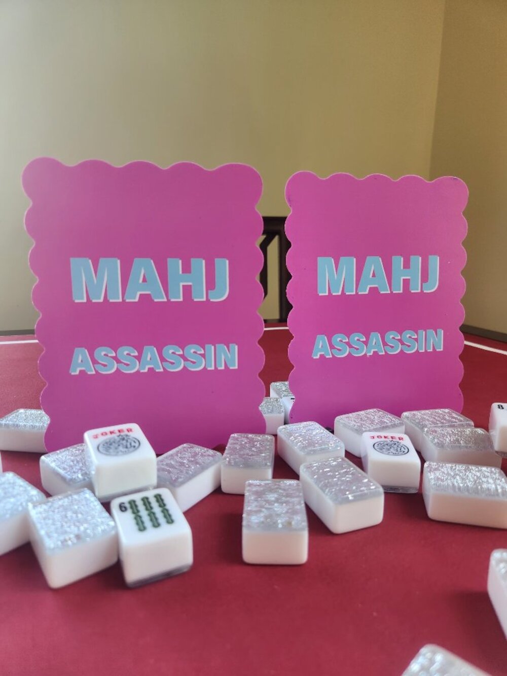 Mah Jong Tile Shuffle Cards – Mahj Assassin